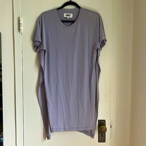 MM6 Maison Martin Margiela Tee Shirt Cape Dress